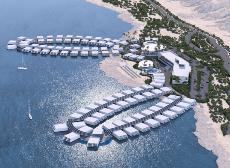 The Setai Islands, ים המלח